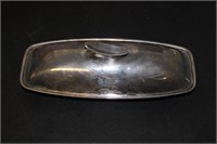 A Silverplated Butter Dish by Blackington