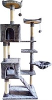 Roypet 64" Large Cat Trees,Grey