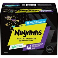 Ninjamas Nighttime Bedwetting Boy Underwear S/M