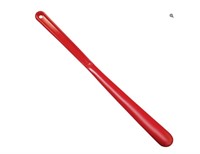19.5 Inch Long Red Plastic Shoehorn