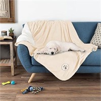 PETMAKER Waterproof Pet Blanket - 50x60'' Cream