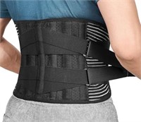 FREETOO New Back Brace for Lower Back XL