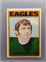 Tom Dempsey 1972 Topps
