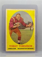 Torgy Torgeson 1958 Topps
