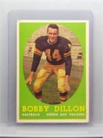Bobby Dillon 1958 Topps