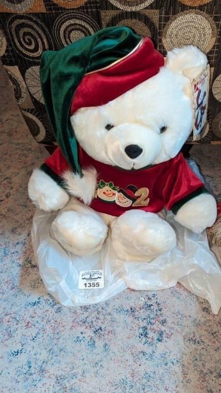 Kmart 2002 Plush Christmas bear