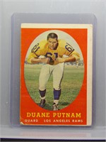Duane Putnam 1958 Topps