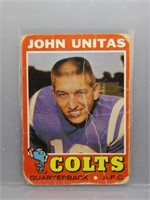 John Unitas 1971 Topps
