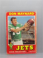 Don Maynard 1971 Topps