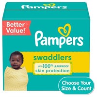 Pampers Swaddlers Diapers Newborn 136 Count