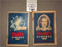 Dodd's Almanac 1947 & 1961