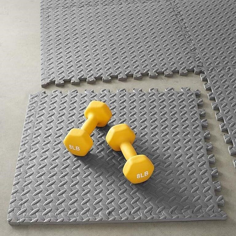 Amazon Basics Foam Interlocking Floor Tiles  6Pk