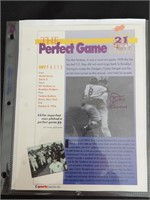 Don Larsen Perfect Game Auto - Yankees - JSA Cert