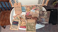 Vintage reference pamphlets, calendars, etc