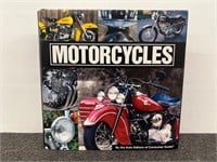 Motorcycles Hardback Book - Factory Photos,VTG Ads