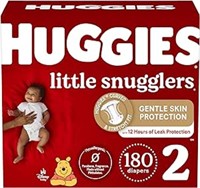 HUGGIES Diapers Size 2 180CT