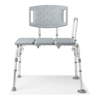 Medline Tub Transfer Bench with Anti-Slip Feet