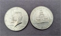 1976 Kennedy Half Dollars (lot of 2)