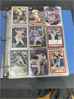 Large Binder Filled w/ Baseball & Sports Cards
