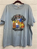 2003 The Simpsons DysFUNctional Shirt Size XL