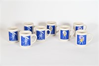 Morton Salt Collectible Ceramic Coffee Mugs