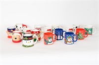 Christmas Coffee Mugs - Waechtersbach, Vintage