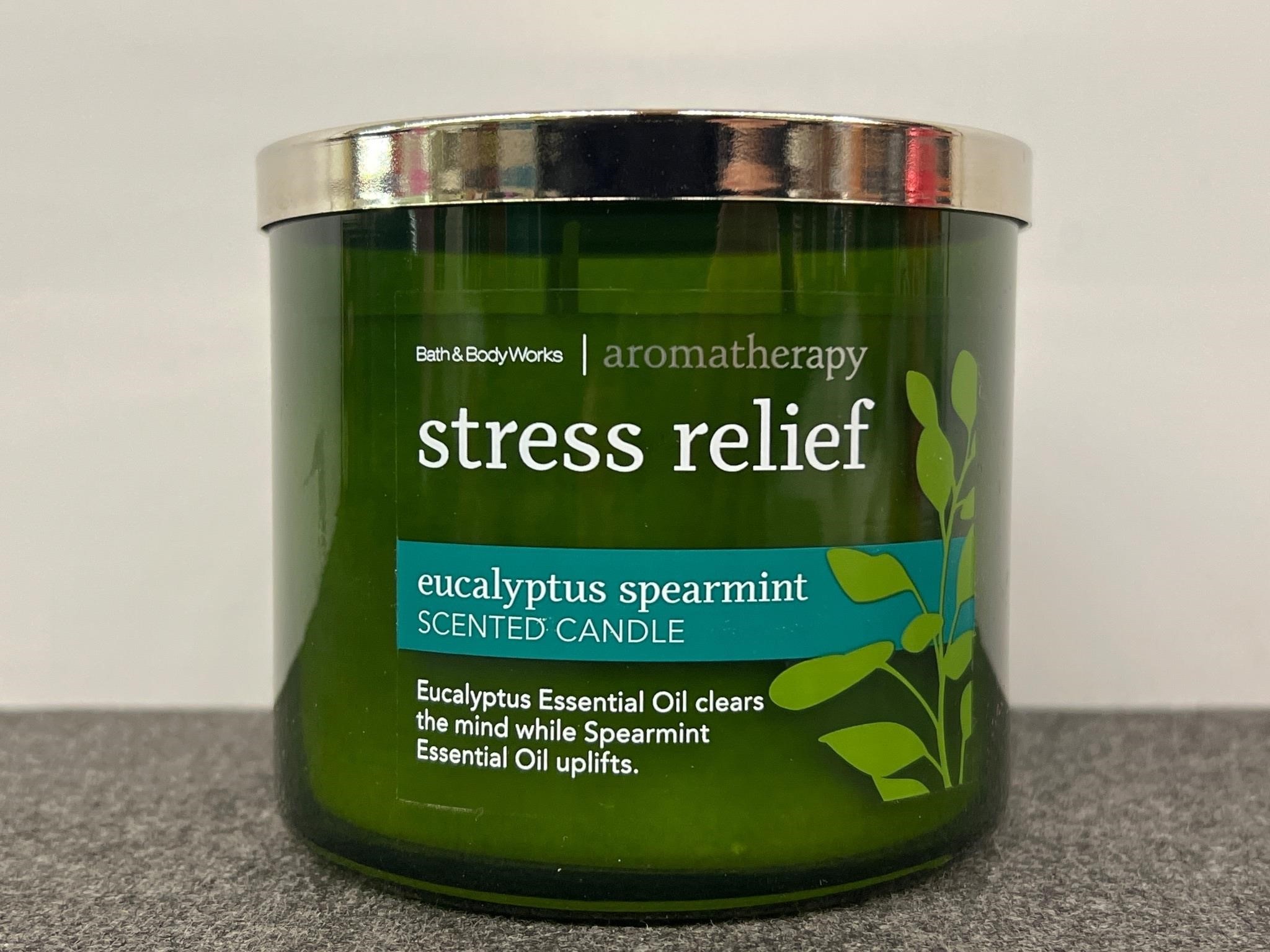 New Bath&Body Works Stress Relief 3 Wick Candle