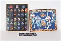 1996 Superbowl Poster, 1995 NFL Poster