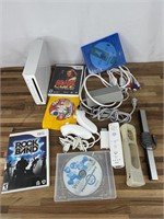 Nintendo Wii Console Controller Nunchucks Games