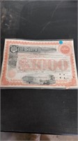 West shore RR STOCK certificate