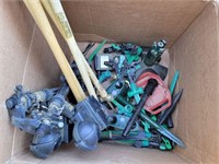 Box of Assorted Sprinkler Parts / Components