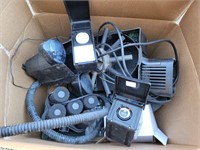 Large Box of Assorted Fountain Parts