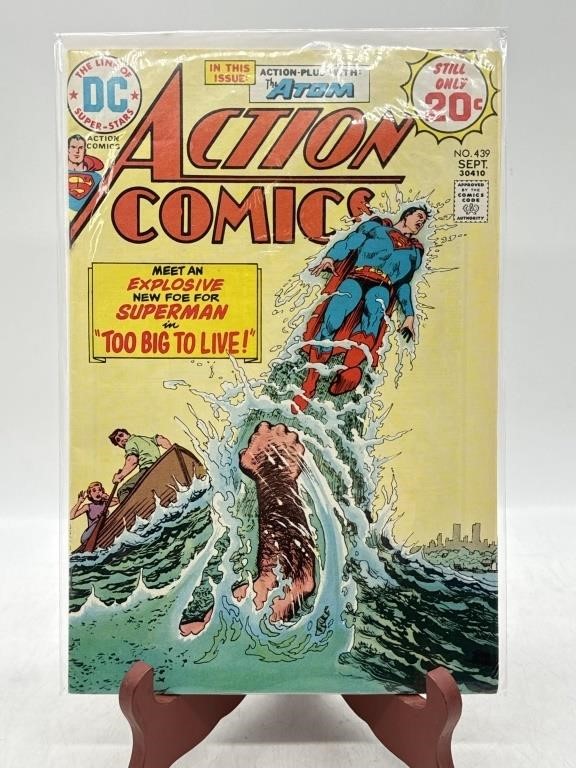 DC Comics 1974 Superman #439 Action Comics