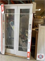 (1 pcs) interior French doors 49 in w c 81 in H