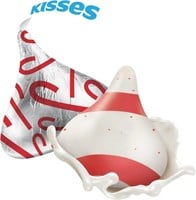 HERSHEY'S KISSES Candy Cane - Christmas Candy