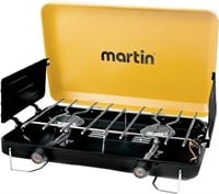 FINAL SALE: MARTIN 2 Burner Propane Stove Grill