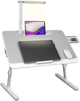 RAINBEAN Lap Desk for Laptop, Portable Bed Table