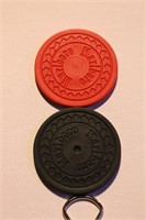 Black & Red Marlboro Poker Chips