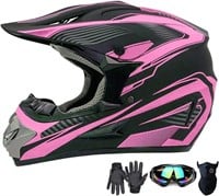 ATV Dirt Bike Motorcycle Helmet for Kids, Large