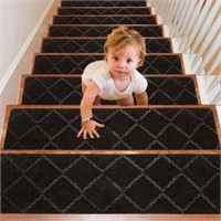 $110 Seloom Stair Treads Carpet Non-Slip with Non