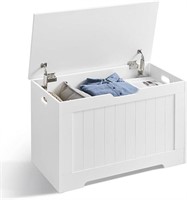 Bench Style Storage Chest with 2 Safety Hinges