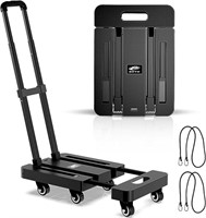 500lbs Heavy Duty Folding Dolly, Black