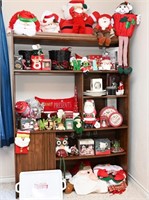 Assorted Christmas Decor - Shelf Not Included