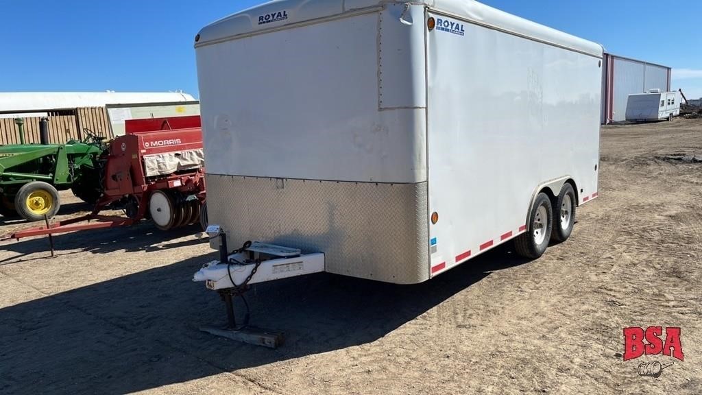 2006 Royal enclosed trailer 8½ x 17'