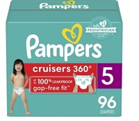 Pampers Cruisers 360 Diapers, Pack of 96