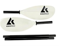 220cm Long 4-Piece Breakdown Paddle, White