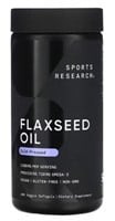Sports Research Flaxseed Oil 1,200 mg, 180 CT Pack