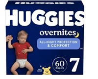 Huggies Overnites Diapers, Pack of 60