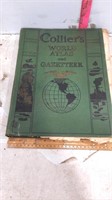 Collier's World Atlas & Gazetteer Book