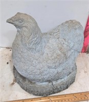 Plastic Chicken Figurine